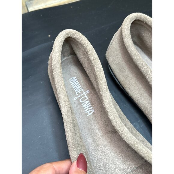 Minnetonka Womens Size 9 Thunderbird "Animikii" Hardsole Moccasins - Picture 5 of 7